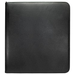 Portfolio ZIPPERED - 12 Pocket - 20 Pages - VIVID - PRO-Binder - Ultra Pro - Black