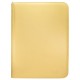 Portfolio ZIPPERED - 9 Pocket - 20 Pages - VIVID - PRO-Binder - Ultra Pro - Yellow