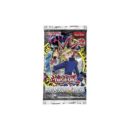 Busta da 9 Carte - 25th Anniversary: Invasion of Chaos - ENG - Yu-Gi-Oh