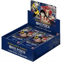 Box of 24 Boosters - OP01- Romance Dawn - One Piece TCG - ENG