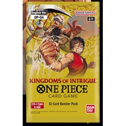 Booster of 12 Cards - OP04 - Kingdoms of Intrigue - One Piece TCG - ENG