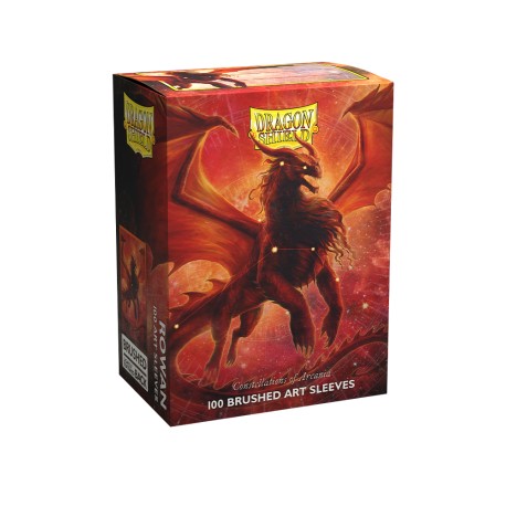 100 Bustine Protettive Standard - Dragon Shield - Rowan Brushed Art