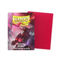 60 Bustine Protettive Small DUAL Matte - Dragon Shield - Fury