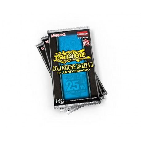 Busta da 9 Carte - 25th Anniversary Rarity Collection II - ENG - Yu-Gi-Oh - 1a Edizione