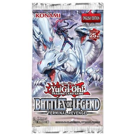 Busta da 5 Carte - Battaglie della Leggenda: Vendetta Terminale - ENG - Yu-Gi-Oh - 1a Edizione