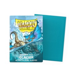 60 Bustine Protettive Small DUAL Matte - Dragon Shield - Glacier