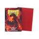 60 Bustine Protettive Small Matte - Dragon Shield - Ruby