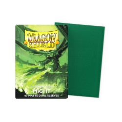 60 Bustine Protettive Small DUAL Matte - Dragon Shield - Might