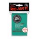 50 Bustine Protettive Standard Pro Matte - Ultra Pro - Azzurro Acqua