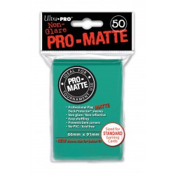 50 Bustine Protettive Standard Pro Matte - Ultra Pro - Azzurro Acqua