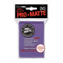 50 Bustine Protettive Standard Pro Matte - Ultra Pro - Viola