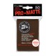 50 Bustine Protettive Standard Pro Matte - Ultra Pro - Marrone