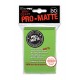 50 Sleeves Standard Pro-Matte - Ultra Pro - Lime Green