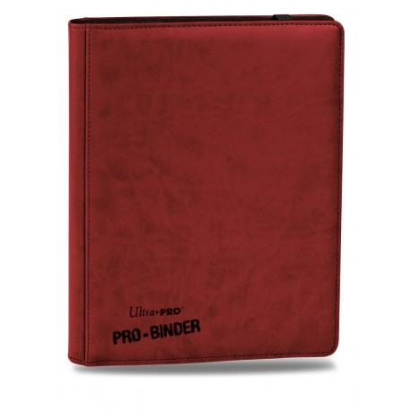 Invloedrijk leeuwerik Incubus Portfolio - 9 Pocket - 20 Pages - Premium Pro Binder - Red