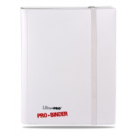 Portfolio - 9 Tasche - 20 Pagine - Pro Binder - Ultra Pro - Bianco su Bianco