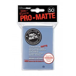 50 Bustine Protettive Standard Pro Matte - Ultra Pro - Trasparente