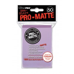 50 Bustine Protettive Standard Pro Matte - Ultra Pro - Lilla