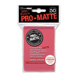 50 Bustine Protettive Standard Pro Matte - Ultra Pro - Fuchsia