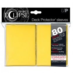 80 Sleeves Standard Pro-Matte Eclipse - Ultra Pro - Yellow