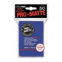 50 Bustine Protettive Pro-Matte - Ultra Pro - Blu