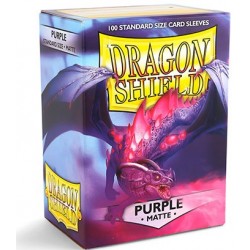 100 Bustine Protettive Standard Matte - Dragon Shield - Viola