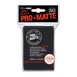 50 Bustine Protettive Pro-Matte - Ultra Pro - Nero