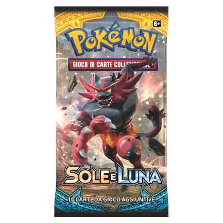 Busta da 10 Carte - Sole & Luna - ITA - Pokemon