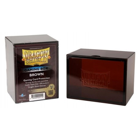 Deck Box Gaming Box - Dragon Shield - Brown