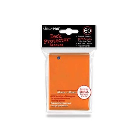 60 Bustine Protettive Small - Ultra Pro - Arancione