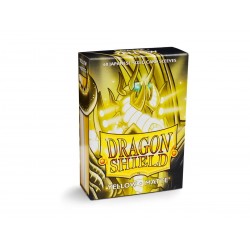 60 Sleeves Small Matte - Dragon Shield - Yellow