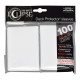 100 Sleeves Standard Pro-Matte Eclipse - Ultra Pro - Arctic White