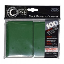 100 Bustine Protettive Standard Pro Matte Eclipse - Ultra Pro - Verde Foresta