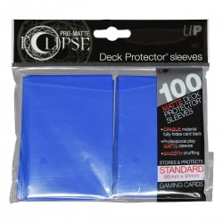 100 Bustine Protettive Standard Pro Matte Eclipse - Ultra Pro - Blu Pacifico