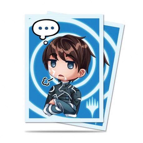 100 Sleeves Standard - Ultra Pro - MTG - Chibi Collection - Jace Sigh...